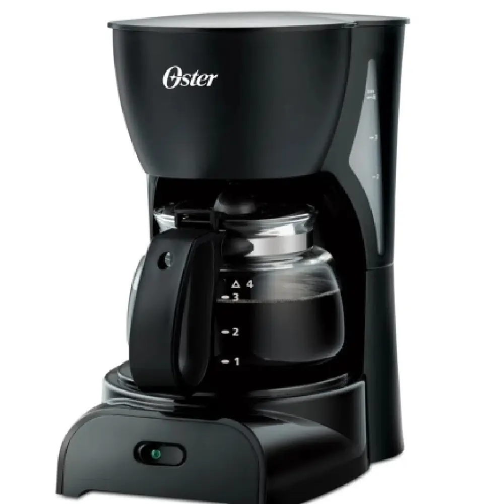 Cafetera Oster BVSTDCDR5B 500W 4 Tazas Termoaislante Jarra de Vidrio Negro