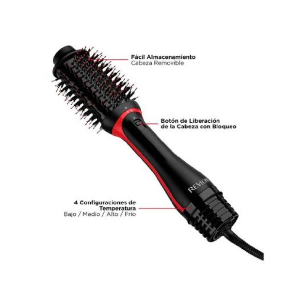 Remington Wet2Style AS15A Cepillo de Aire 1200W 3 Accesorios Tecnología Iónica Cabello Húmedo/Seco