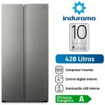 Indurama RI-769 No Frost 428L 2 Puertas Inverter A++ Plateado