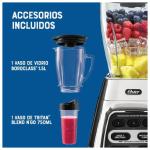 Oster BLSTPYG1311NBG Licuadora Reversible 1.5L 600W 2 Velocidades + Pulso Silver