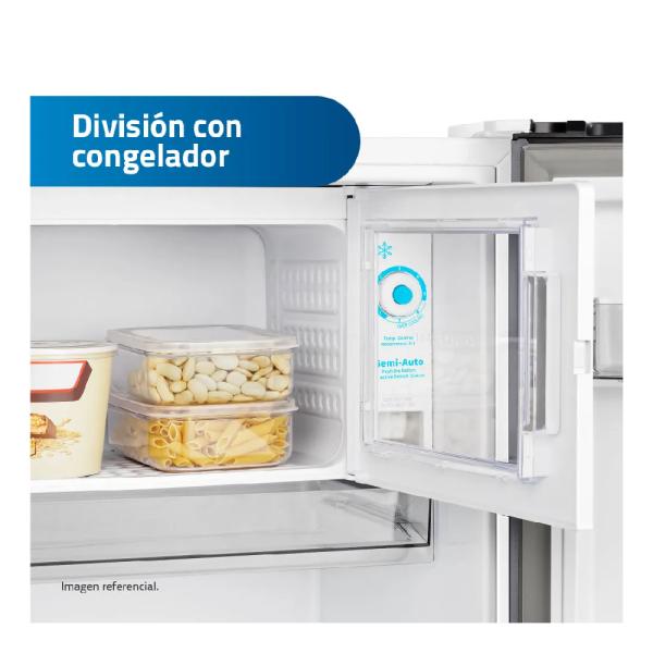 Indurama RI-289DBL 177L Frost Bandejas Vidrio Cajón Verduras Blanco