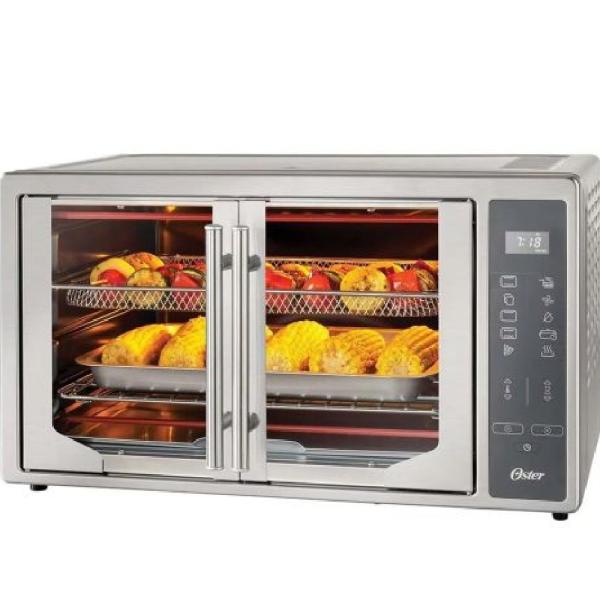 Oster Horno TSSTTVFDDAF 053 42L Freidora de Aire 1700W Puerta Francesa 8 Funciones