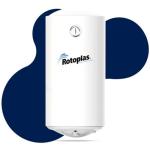 Terma Duraterma Rotoplas 80 Litros 1500 Watts Ahorrador de Energía Panel Anticalcáreo Blanco