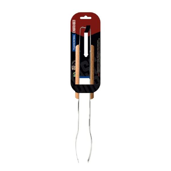 Tramontina 10127272 Pinza para Carnes 37.4 cm Churrasco Acero Inoxidable Antiadherente