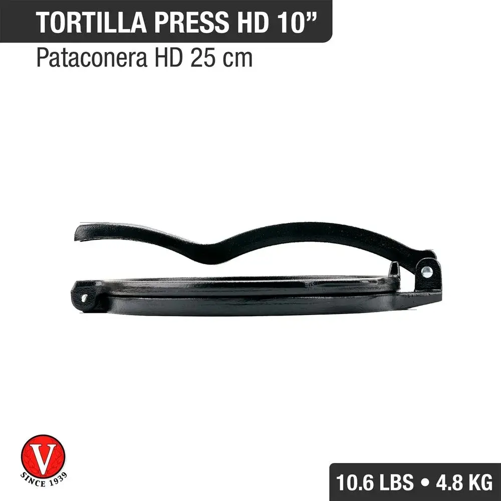 Victoria Prensa Para Tortillas 10-25 cm HD Curado Alta Resistencia - 55136005