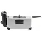 Recco Freidora con Aceite 2.5L 1500W Termostato Ajustable Canasta Antiadherente