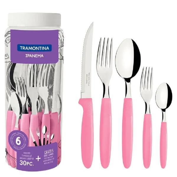 Set de Cubiertos Ipanema 30 Unidades Acero Quirúrgico Balance Perfecto - 10390012