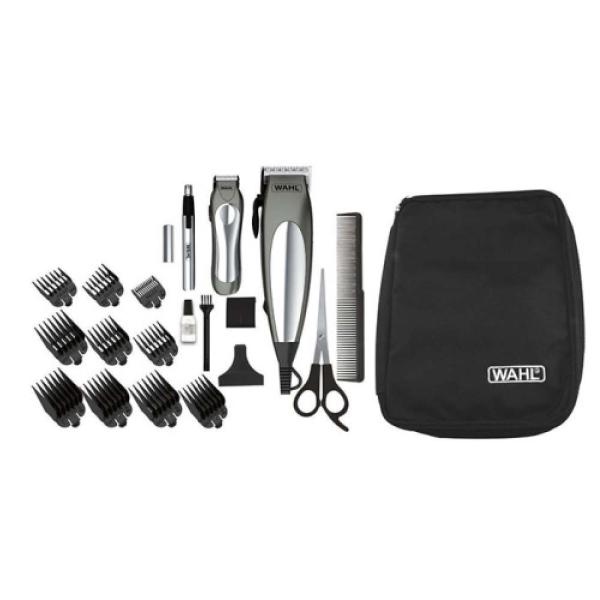 Wahl Kit de Personal Deluxe Groom Pro 18 Piezas Cortadora Pelo Profesional Inalámbrica Negro