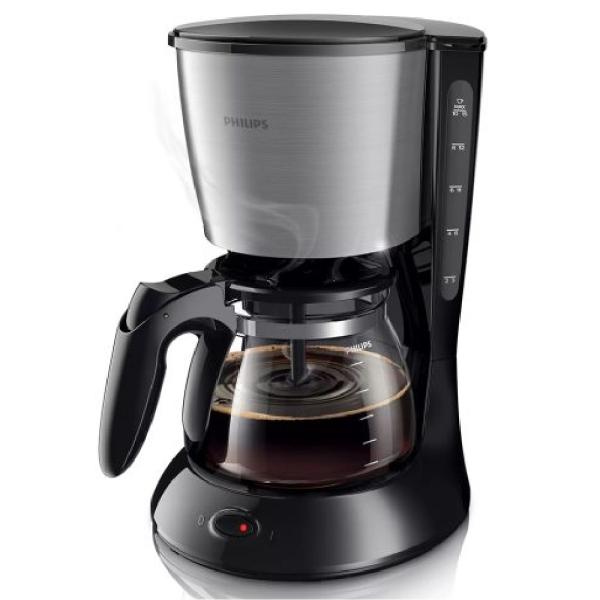 Philips HD7462 20 Cafetera 1.2L Filtro Permanente Sistema Antigoteo Negro