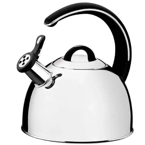 Tetera Tramontina 10159078 3.35 Litros Acero Inoxidable Cocina Inducción Base Difusora