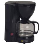 Imaco ICM608N Cafetera 6-8 Tazas 750W Filtro Permanente Sistema Antigoteo Negro