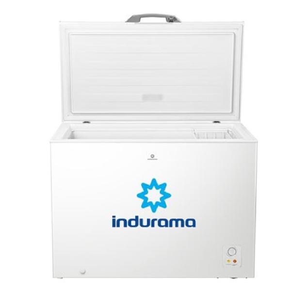 Indurama CI-320BL Congeladora 297L Blanca Eficiencia A+ Sistema No Frost 4 Cajones