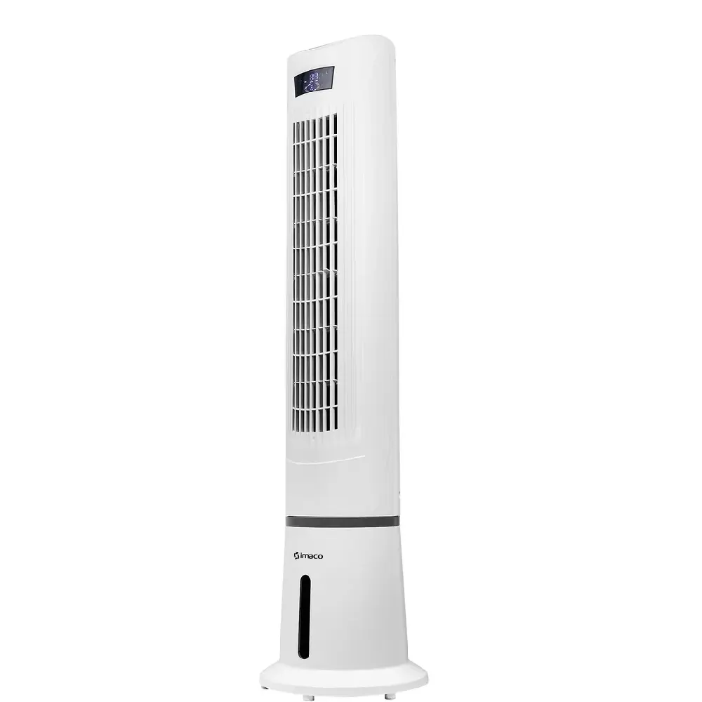 IMACO IYS5535 Enfriador de Aire Digital 58W 3 Velocidades Temporizador Control Remoto Blanco