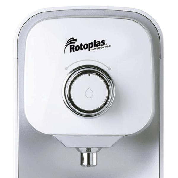 Rotoplas Purificador Alcalinizador Agua 5 Etapas Filtración pH Alcalino Tecnología Hydropur Blanco