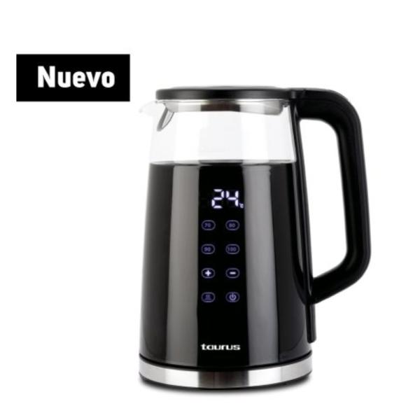 Hervidor Eléctrico Taurus Neoglass 1.7 Litros Cocción Rápida Indicador LED