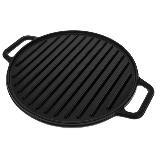 Plancha Asadora UNSA Reversible 32 cm Superficie Precurada Doble Cara - 55128020