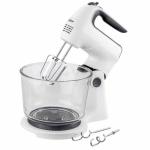 Oster FPSTHS3611-053 Batidora Mano y Pedestal 250W 5 Velocidades Turbo Vaso Vidrio 1L Blanco