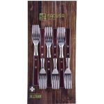 Facusa Sollewood Tenedor MM Cub X06 18cm Resistente a Corrosión Juego x6 Plata