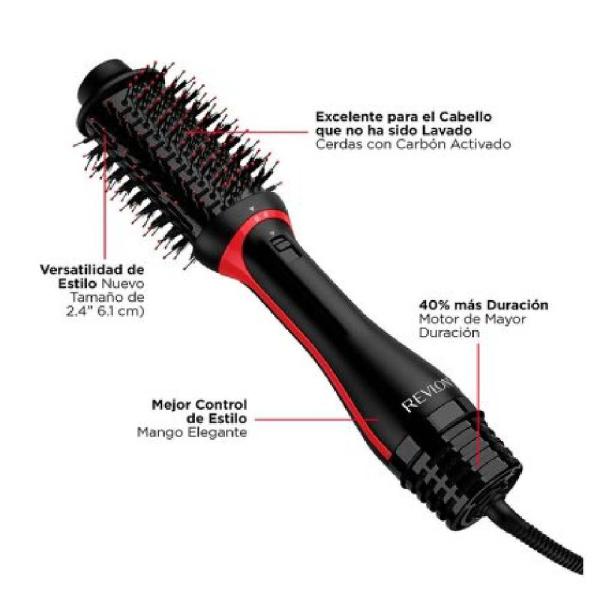 Remington Wet2Style AS15A Cepillo de Aire 1200W 3 Accesorios Tecnología Iónica Cabello Húmedo/Seco