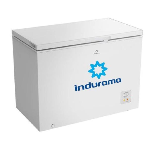 Indurama CI-320BL Congeladora 297L Blanca Eficiencia A+ Sistema No Frost 4 Cajones