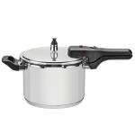 Olla a Presión Tramontina Brava 22cm 6 Litros Triple Capa Cocción Rápida - 62416220