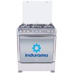 Cocina a Gas Indurama Cirella 5 Quemadores 22.5K BTU Parrilla Extraíble Croma