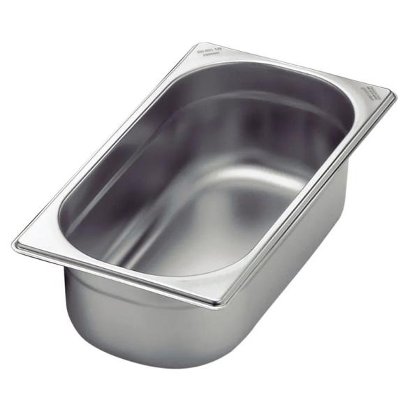 Bandeja Gastronorm 1/3 GN 325x176x100 mm AC Inoxidable para Catering y Cocinas Profesionales 10019087