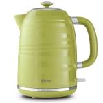 Oster BVSTKT4177K Hervidor Eléctrico 1.7L 1500W Acero Inoxidable Base 360° Verde