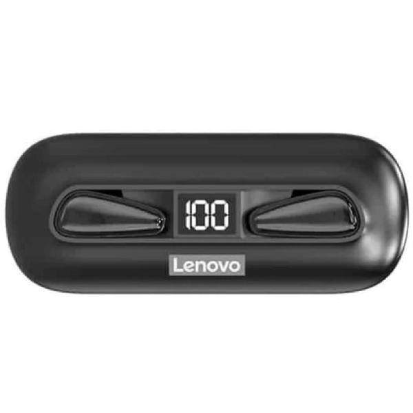 Lenovo XT95 Bluetooth 5.0 Auriculares Inalámbricos 30H Playtime Cancelación Ruido Negro