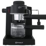 Cafetera Imaco IECM5B 600W Capuccino Espresso 5 Bares Vaporizador Acero Inoxidable