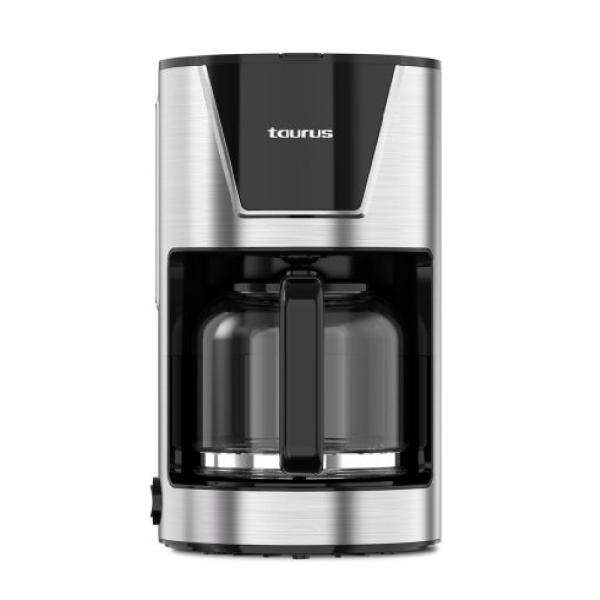 Cafetera Taurus Silicia 1.2L 12 Tazas Filtro Permanente Base Giratoria Negro