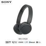 Audífonos Sony WH-CH520 Bluetooth Multipunto 30mm Cómodos Cancelación Pasiva Negro