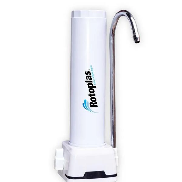 Rotoplas Purificador Special Sobre Lavadero 12L Filtración 3 Etapas Tecnología Hydropur Blanco