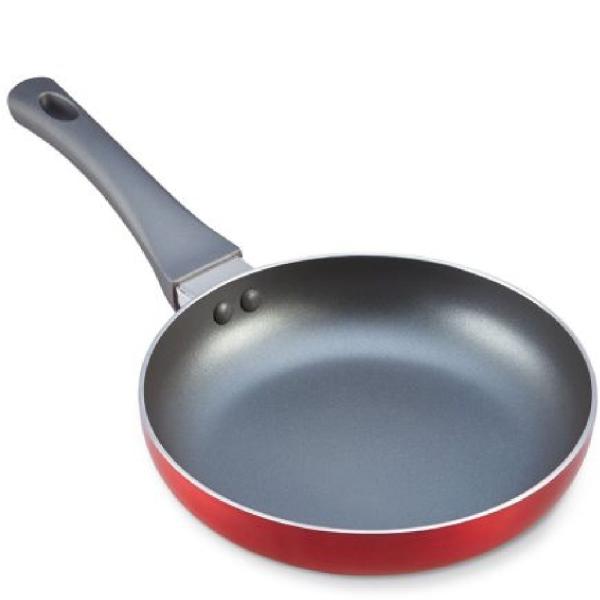Oster Sartén Profesional 24cm Antiadherente Duradero Fácil Limpieza Diseño Moderno Rojo