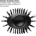 Revlon RVDR5222TLA2 Cepillo Profesional Iónico 3 Temperaturas Tecnología Anti-Frizz Negro