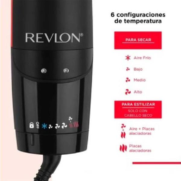 Revlon One Step RVDR5330NLA2 1100W Brillo Extremo Cabello Liso