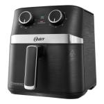 Freidora de Aire Oster Digital 4 Litros 1500 Watts Cocción Rápida Sin Aceite Negro
