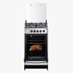 Indurama Bilbao Spazio Plus 20 4 Hornillas 5200W Encendido Automático Quemadores Sellados Cromo