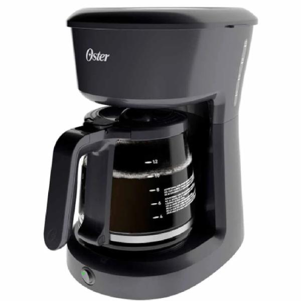 Oster BVSTDCS12B Cafetera 12 Tazas Filtro Permanente Sistema Antigoteo Negro