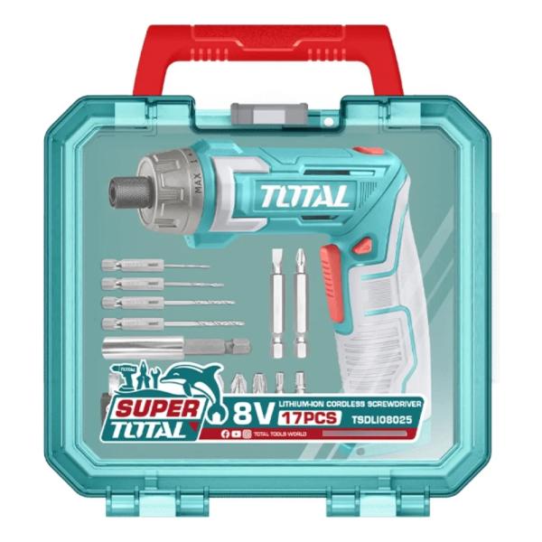 Destornillador Atornillador Inalámbrico 8v Total Tsdli08025