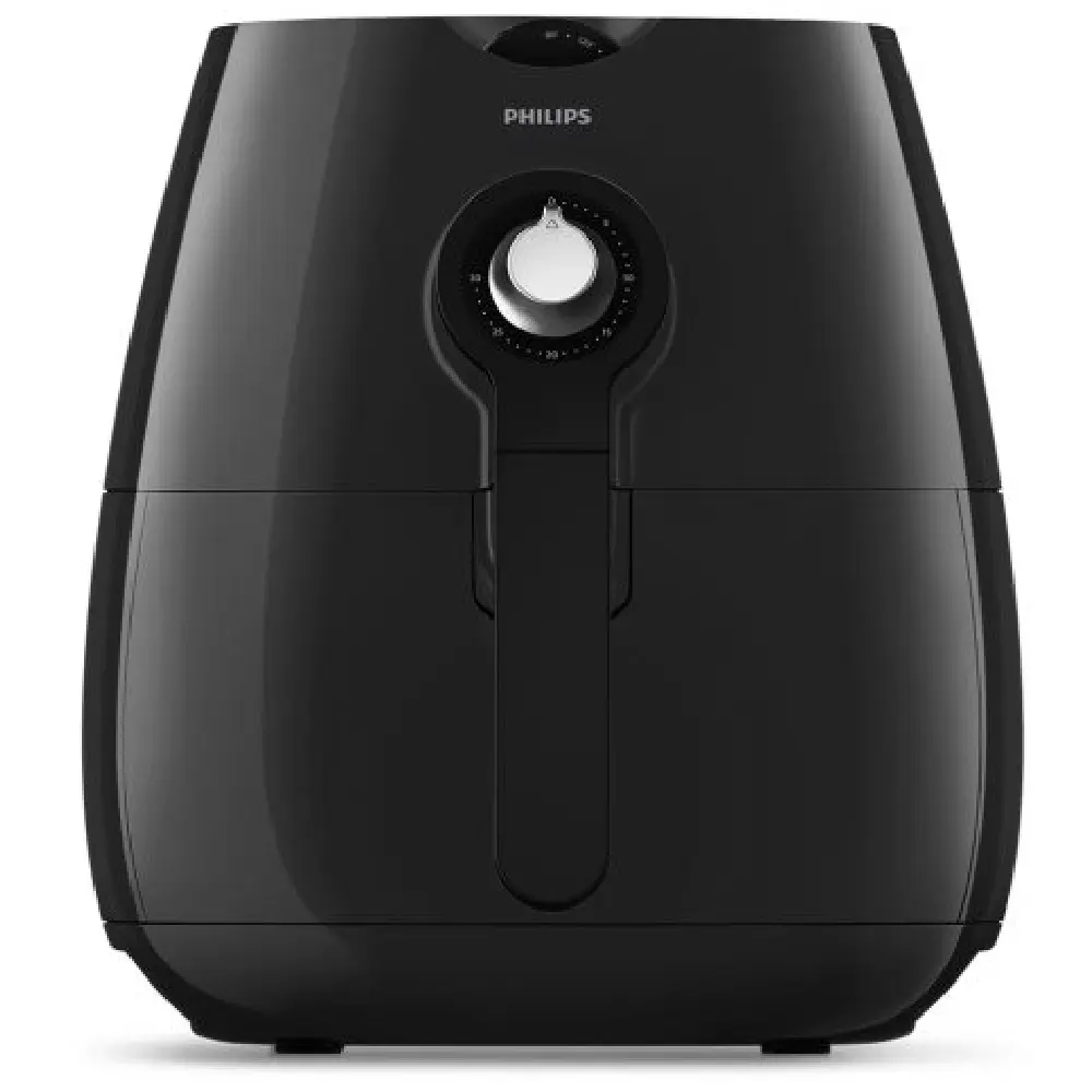 Philips HD9218/74 Freidora de Aire 4L 1500W Tecnología Rapid Air 7 Programas Negro