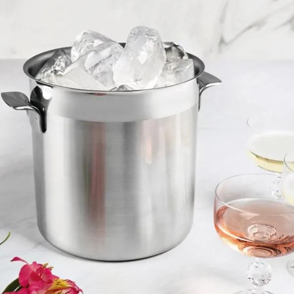 Tramontina Hielera 12 cm 1.5L Acero Inoxidable Tapa Hermética Base Antideslizante - 10089059