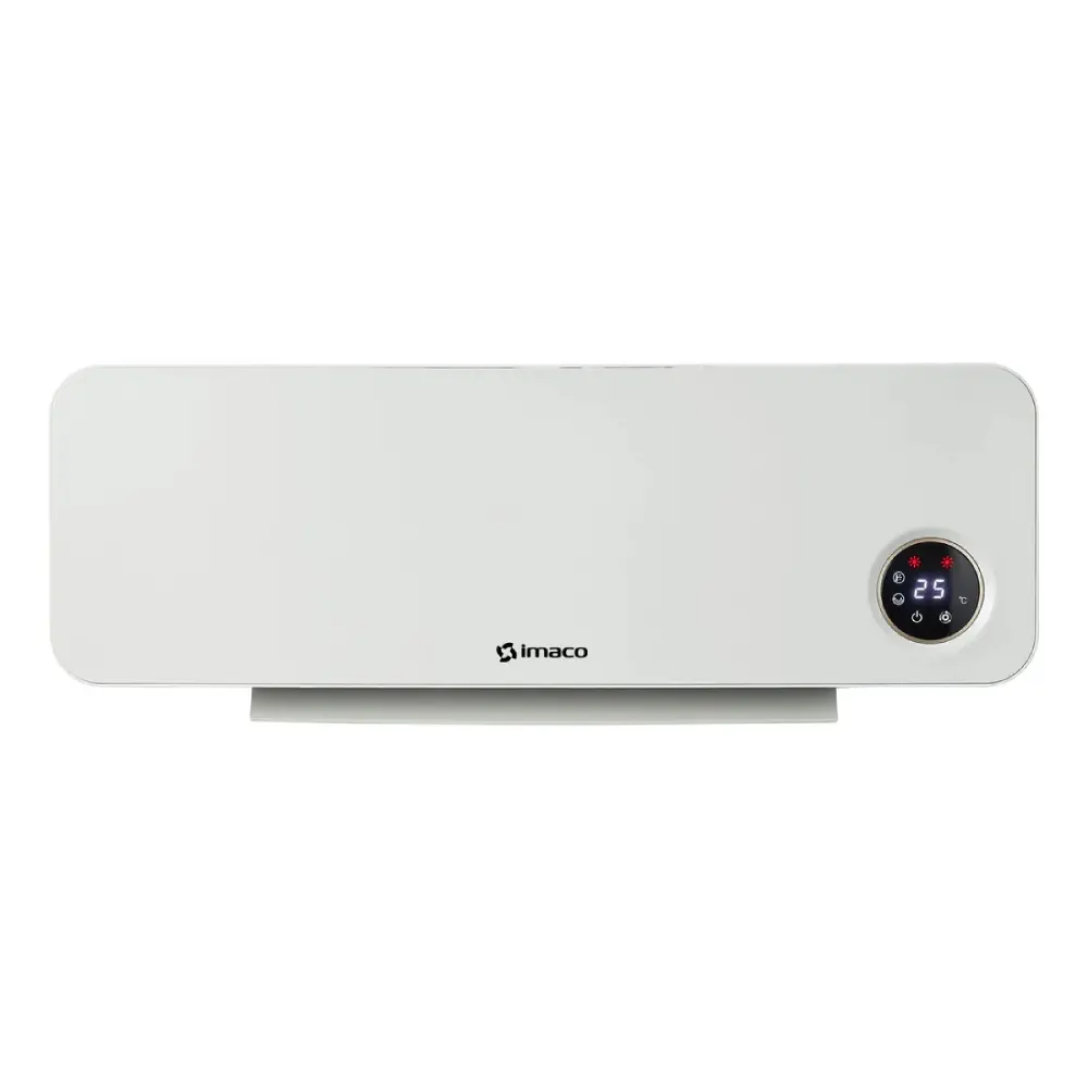 IMACO WH2000 Calentador de Pared 2000W Sin Timer Seguridad Térmica Blanco