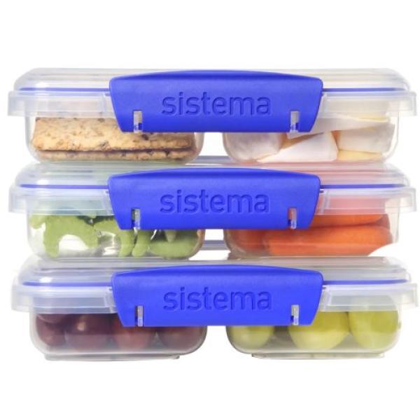 Tupperware Sistema 1513ZS Recipientes Herméticos 500ml Compactos para Almacenamiento Transparentes