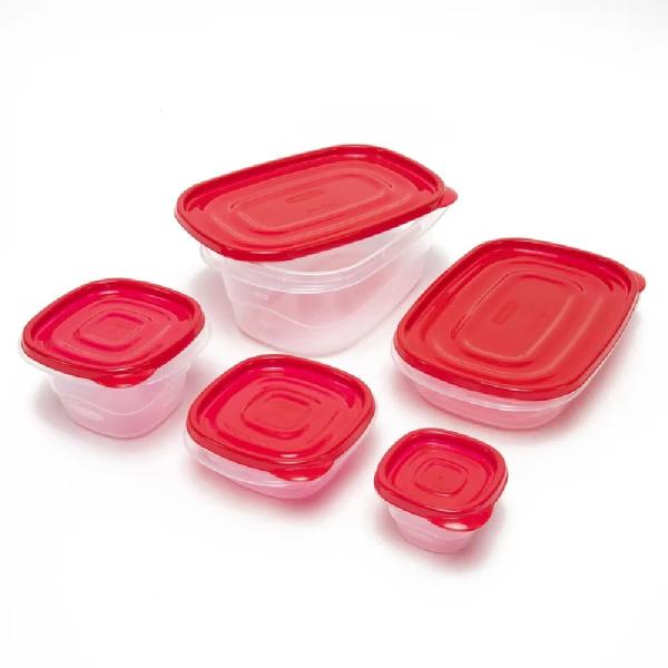 Kit Tapers Herméticos Take Along 500ml/750ml Ideal Meal Prep y Almacenamiento Multiusos