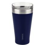 Tramontina Exata 500ml Vaso Térmico Acero Inoxidable Doble Pared Azul - Tapa Hermética