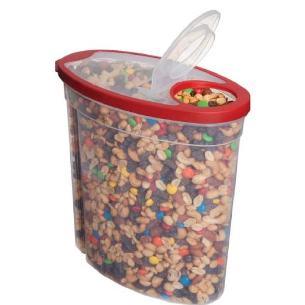 Rubbermaid 1777195 Recipiente 1.5 Galones Hermético para Cereales Transparente con Tapa