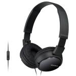 Sony MDR-ZX110AP Auriculares Diadema 30mm Neodimio Micrófono Integrado Plegable Negro