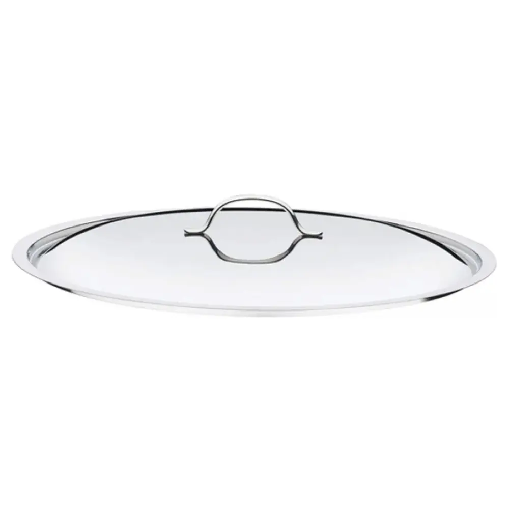 Tramontina 10153032 Tapa para Olla 45 cm Acero Inoxidable 18/10 Diseño Ergonómico Ajuste Perfecto