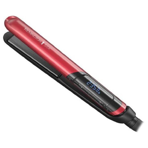 Remington S9600 Alisadora Cerámica 230°C 3 Velocidades Tecnología Iónica Rojo